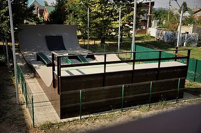 Литой скейт-парк в станице Динская