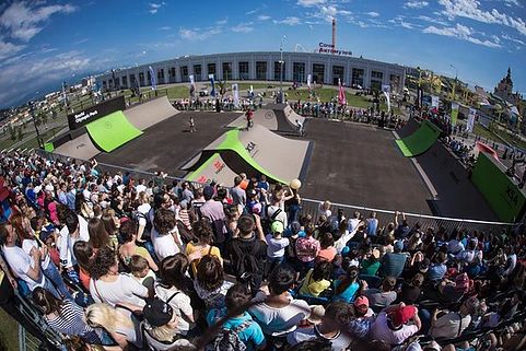 BMX парк в сердце олимпиады