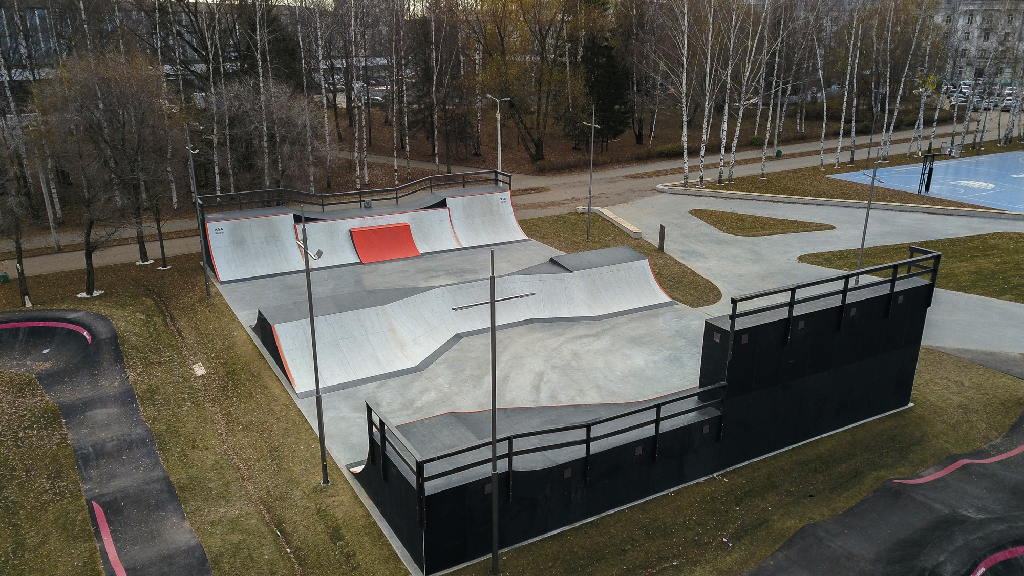 Скейт-парк от XSA ramps в Ижевске