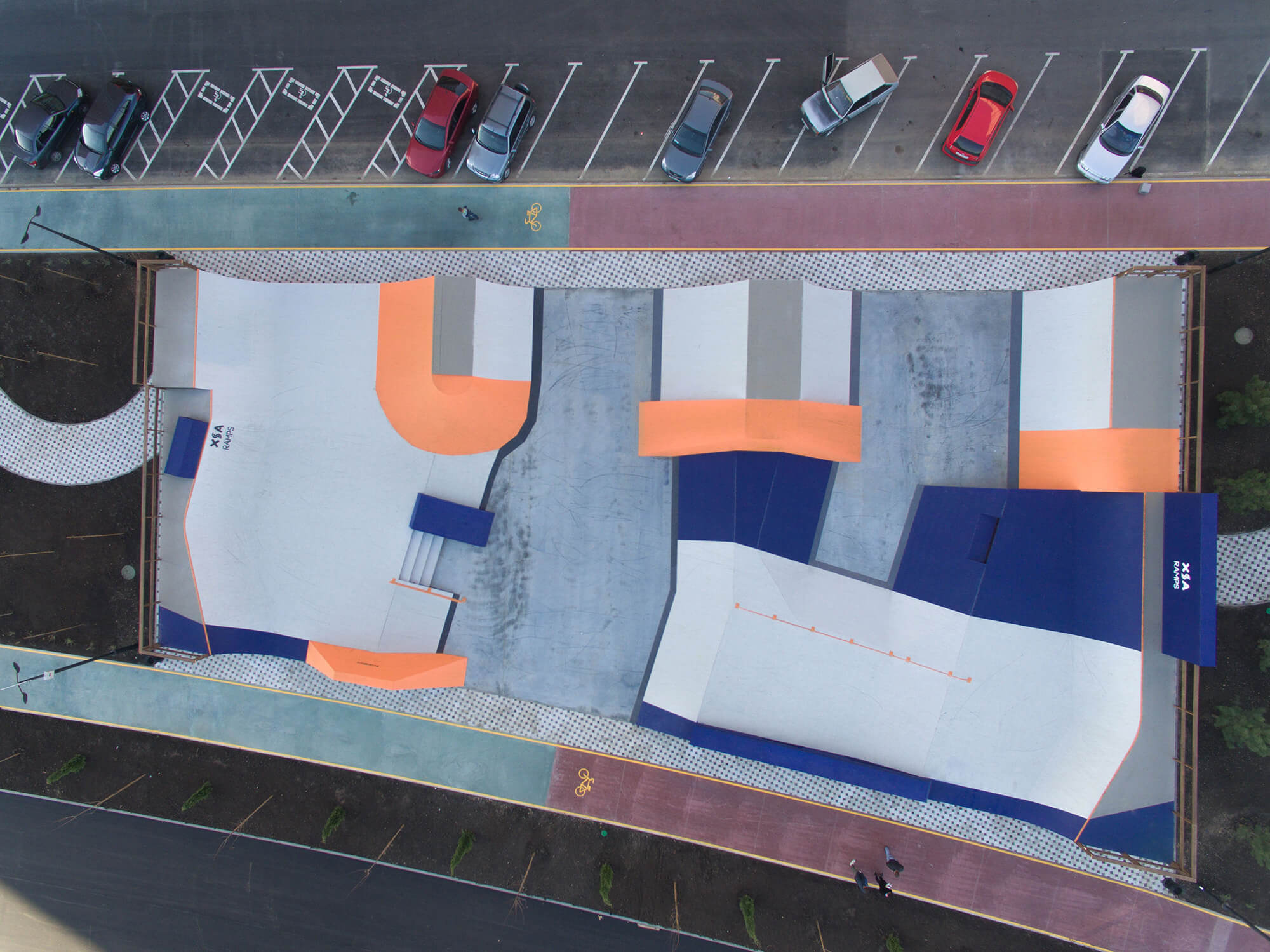Новый скейт парк в Краснодаре от XSA Ramps | ЖК Губернский