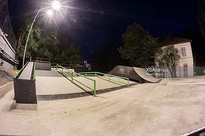 Подробный отчет нового скейт парка от XSA ramps