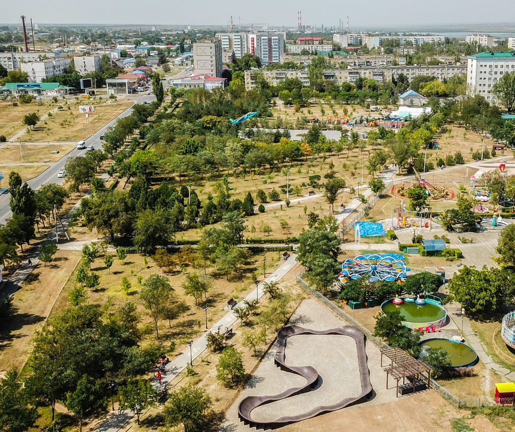 Скейт-парк и памп-трек в Буденновске